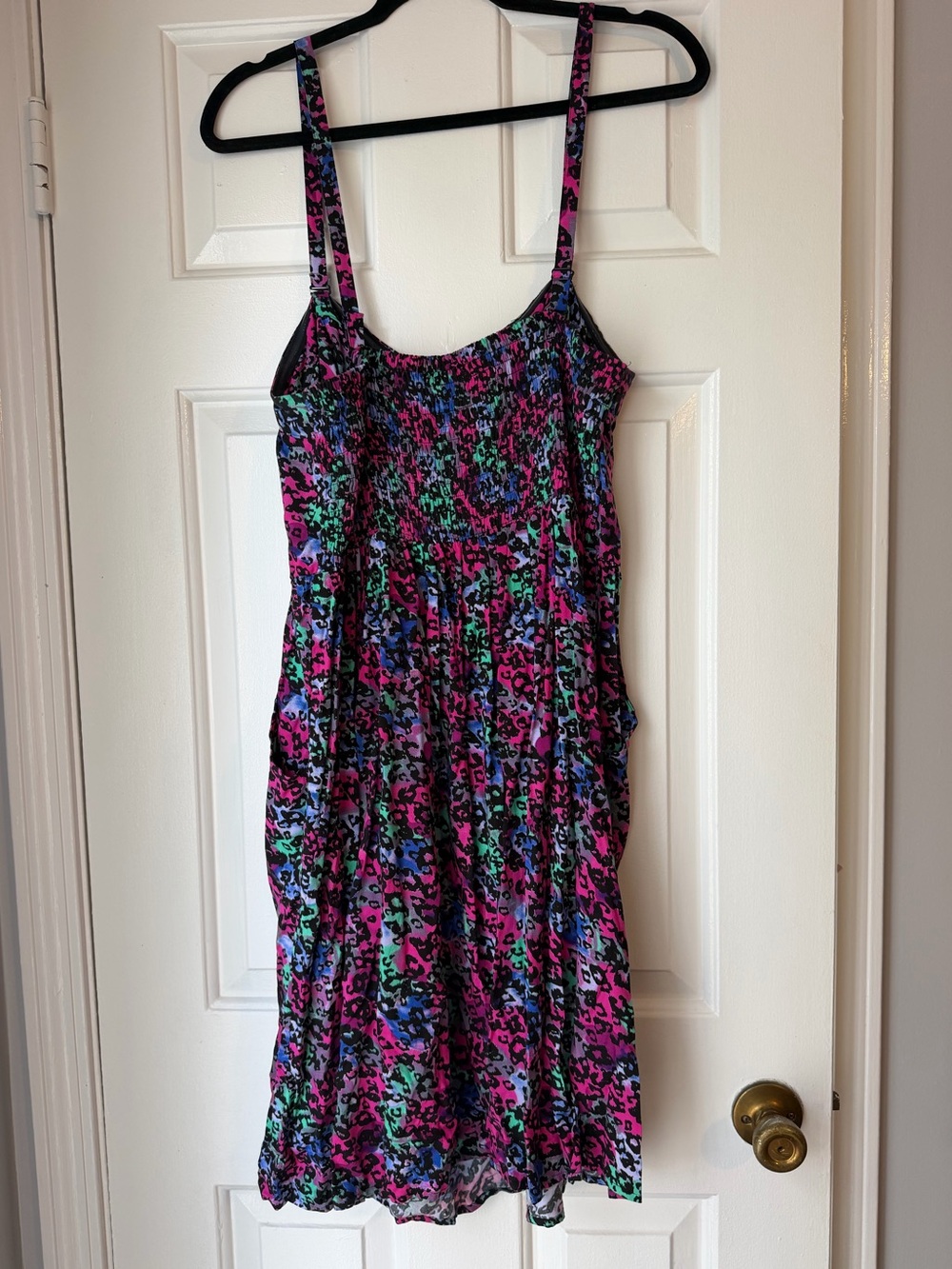 Torrid Multicolor Leopard Print Midi Dress - Picture 2 of 6
